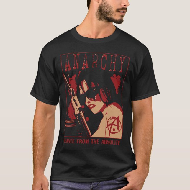 Camiseta anarchygirl (Anverso)