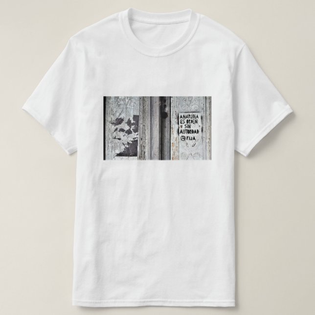 Camiseta Anarquía (Diseño del anverso)