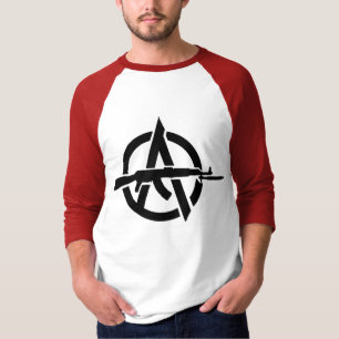 Camiseta ¡Anarquía! Círculo-UNo AK47