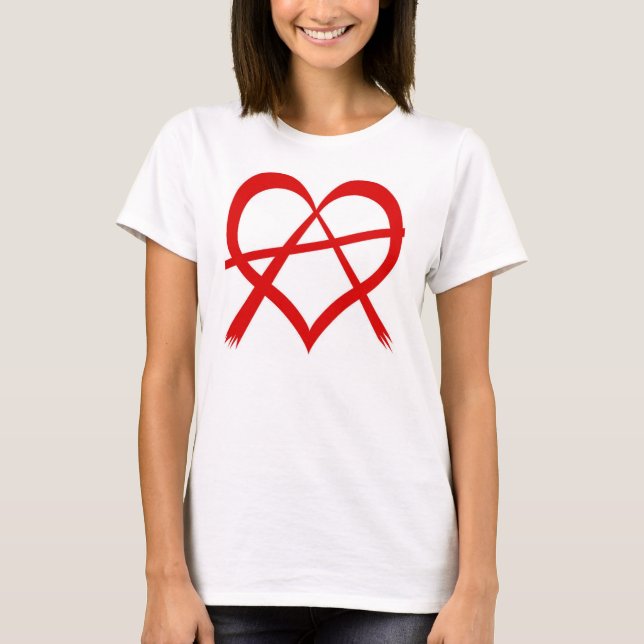 Camiseta Anarquía del amor (Anverso)