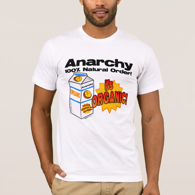 Camiseta Anarquía orgánica (Anverso)