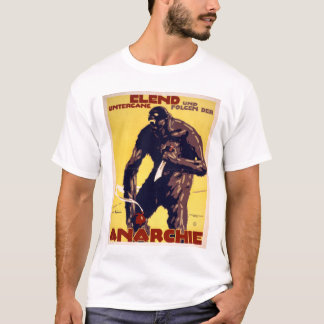 Camiseta Anarquía - Poster alemán de la Primera Guerra Mund
