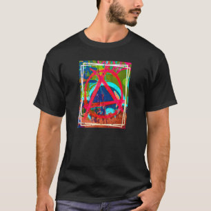 Camiseta Anarquía Punk Punk No Está Muerto Graffiti Arte Ca