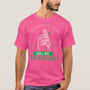 Camiseta Anasthesist Narcósis Médico Crna
