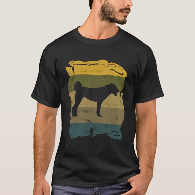 Camiseta Anatolian Shepherd Retro Silhouette for Kangal Own (Anverso)
