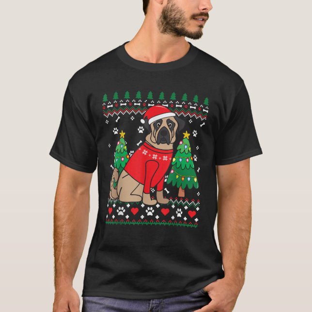 Camiseta Anatolic Shepherd Dog Christmas Funny Tree Gift Me (Anverso)