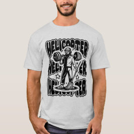 Camiseta anatoly lo siento puedo limpiar aquí-el helicópter