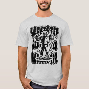 Camiseta anatoly lo siento puedo limpiar aquí-el helicópter