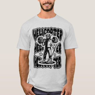 Camiseta anatoly lo siento puedo limpiar aquí-el helicópter