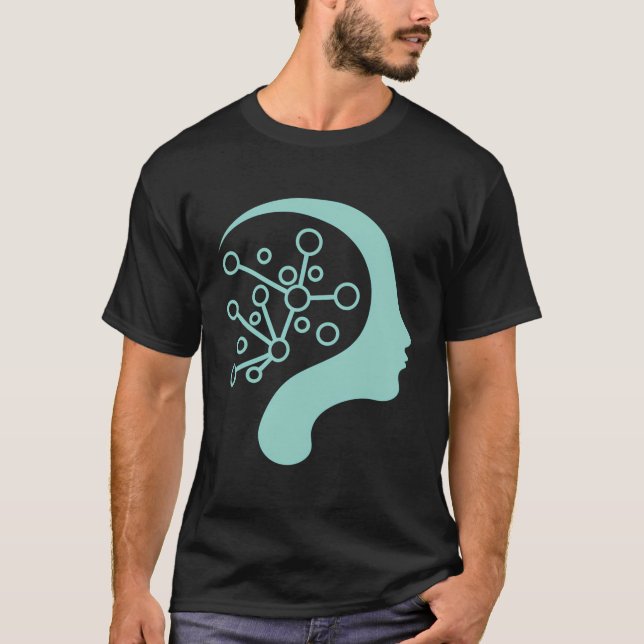Camiseta Anatomía cerebral Anatomía botánica anatómica Neur (Anverso)