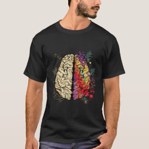 Camiseta Anatomía Cerebral De Hu Creativa Y Lógica