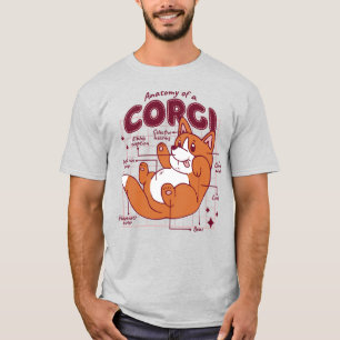CAMISETA ANATOMÍA CORGI