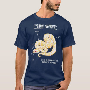 Camiseta Anatomía de Albino Python