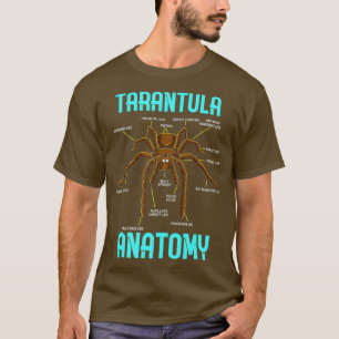 Camiseta Anatomía de araña de Tarantula - Gracioso diagra
