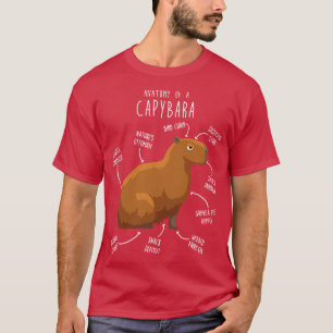 Camiseta Anatomía de Capibara 1