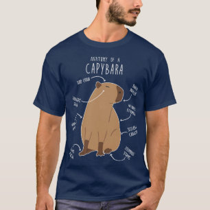Camiseta Anatomía de Capibara 3