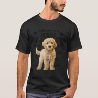 Camiseta Anatomía De Goldendoodle, Propietario De Doodle