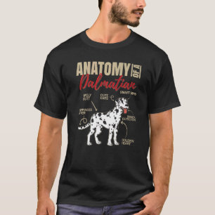 Camiseta Anatomía De Hombres Dalmacianos