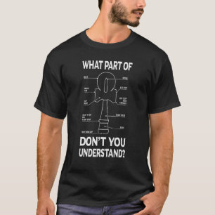 Camiseta Anatomía de Kendama qué parte de Kendama no hicist