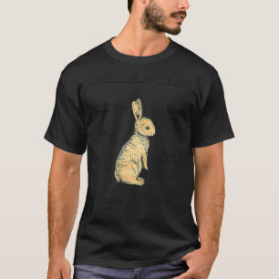 Camiseta Anatomía De La Comida De Conejo De Amor Animal Con
