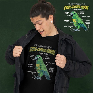 Camiseta Anatomía de la conjuración con queso verde