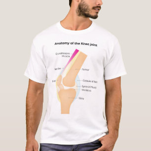 Camiseta Anatomía de la rodilla