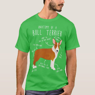 Camiseta Anatomía de perro de Bull Terrier 2