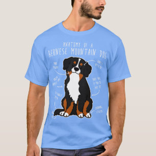 Camiseta Anatomía de perro de montaña de Bernese 1