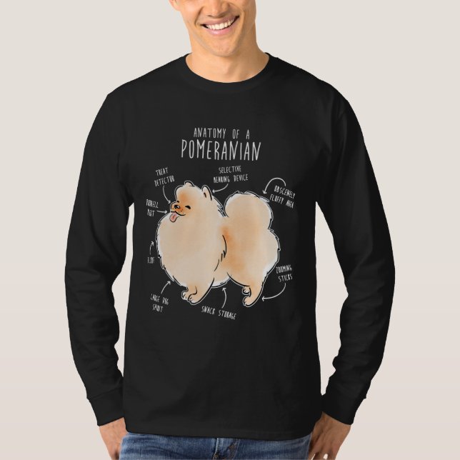 Camiseta Anatomía de Pomerania (Anverso)