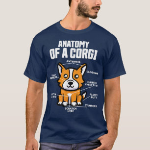 Camiseta Anatomía de un amante animal del Mascota de Perro 
