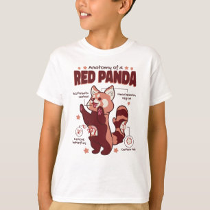 Camiseta Anatomía de un amante de los animales del Panda Ro
