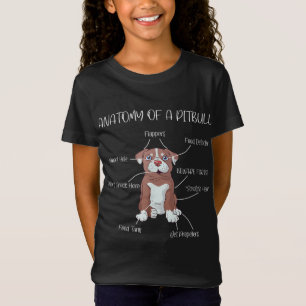 Camiseta Anatomía de un amante de los perros en Pitbull
