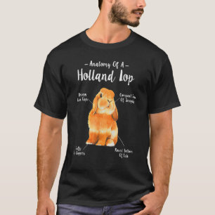 Camiseta Anatomía De Un Amante Divertido De Holanda