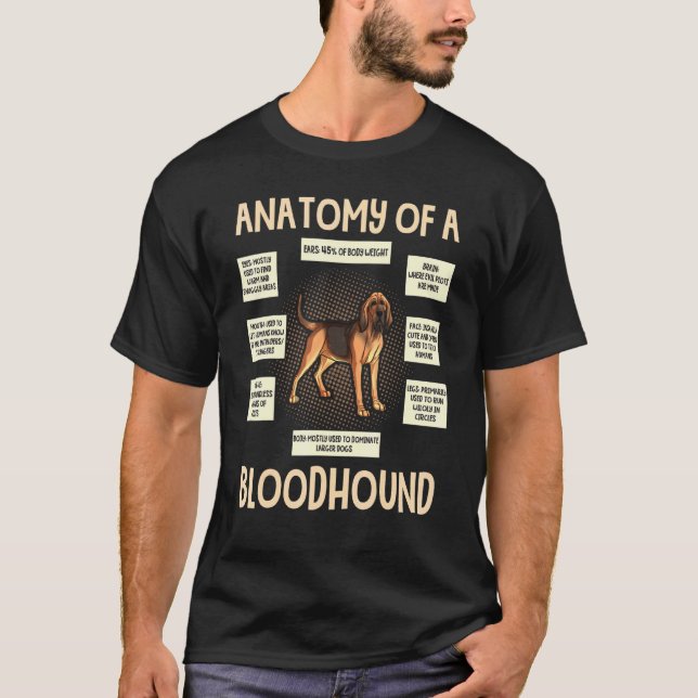 Camiseta Anatomía De Un Cachorro Sangriento (Anverso)