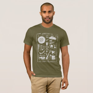 Camiseta Anatomía de un camión terrestre