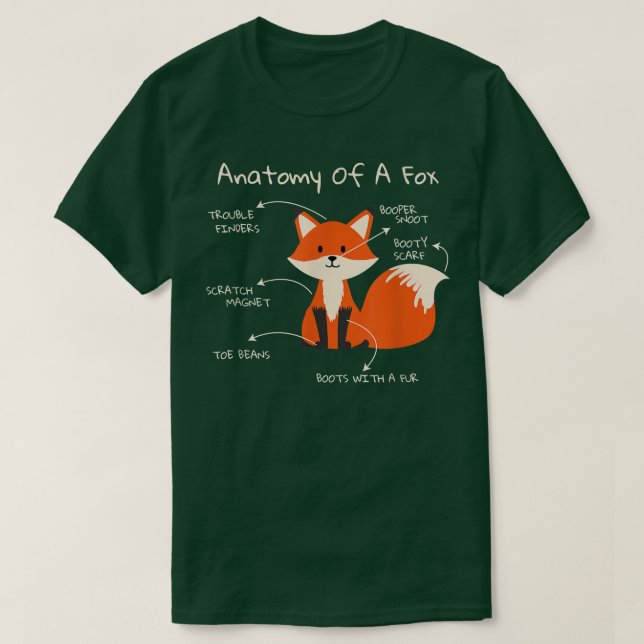 Camiseta Anatomía De Un Carnívoro De Muerte De Fo De Lover  (Diseño del anverso)