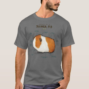 Camiseta Anatomía de un cerdo guineano
