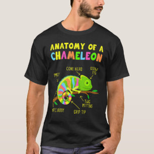 Camiseta Anatomía De Un Chameleon