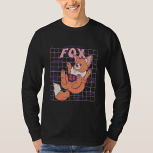 Camiseta Anatomía De Un Diseño De Fox Cute