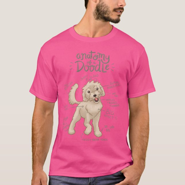 Camiseta Anatomía De Un Doodle (Anverso)