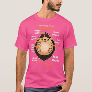 Camiseta Anatomía De Un Erizo 2