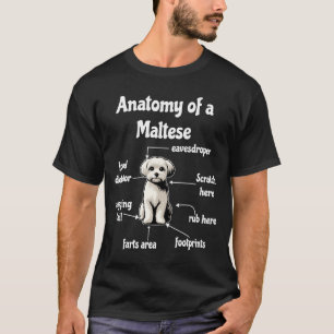 Camiseta Anatomía de un maltés
