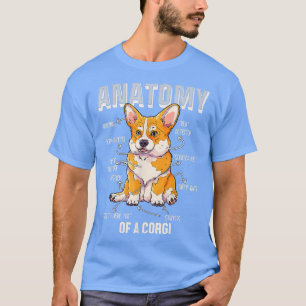 Camiseta Anatomía De Un Perro Honesto Corgi