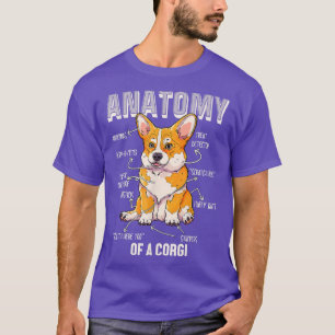 Camiseta Anatomía De Un Perro Honesto Corgi