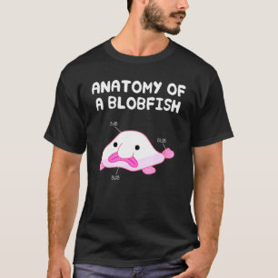 Camiseta Anatomía de un pez blobfish