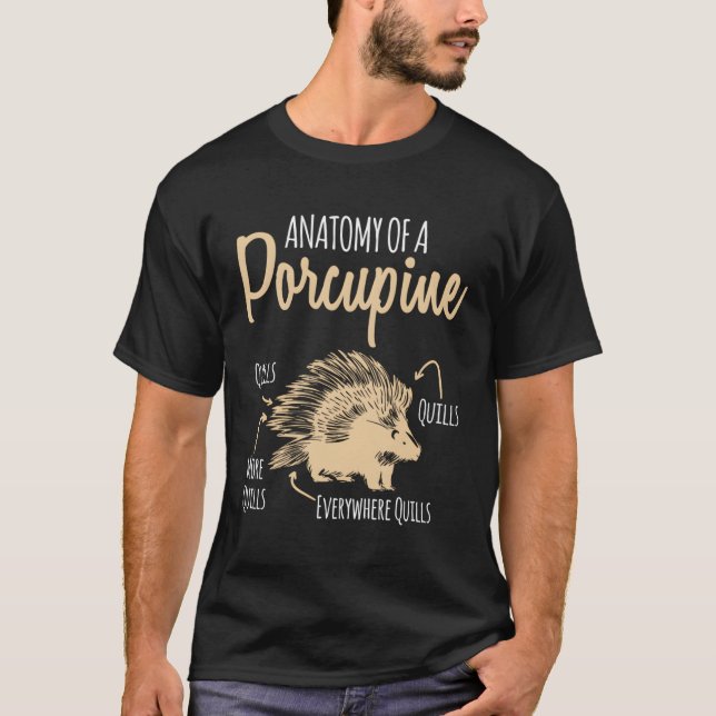 Camiseta Anatomía De Un Porte De Porcino (Anverso)