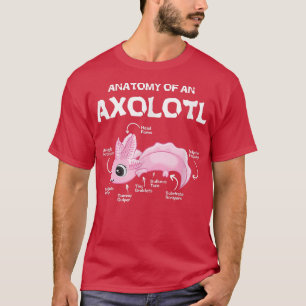 Camiseta Anatomía De Un Propietario De Aolotl Aolotl Ama Ao