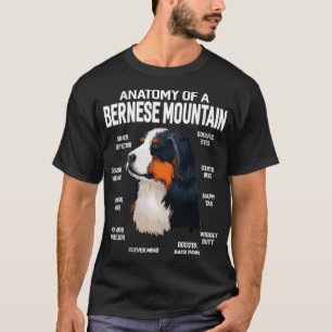 Camiseta Anatomía de un regalo gracioso de perro de montaña