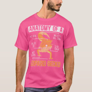 Camiseta Anatomía De Un Rep De Animales Lizard Lover Gecko