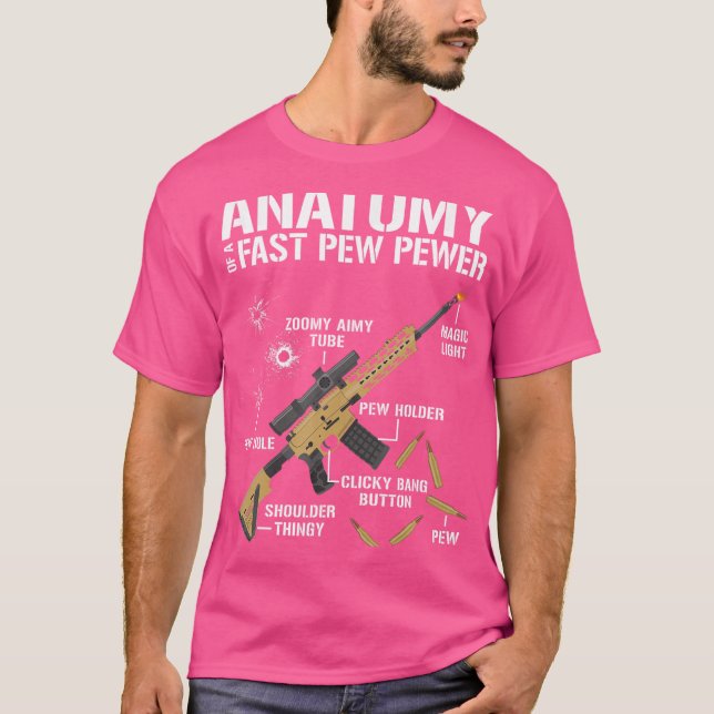 Camiseta Anatomía De Una Alcantarilla Rápida - Rifle - Grac (Anverso)